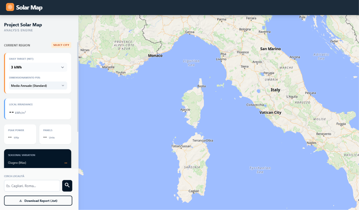 Anteprima della Solar Map di OutOfTheGrid